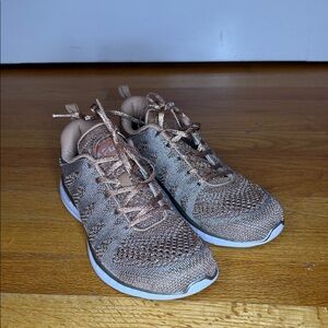 APL Women's Sneakers in Metallic Copper